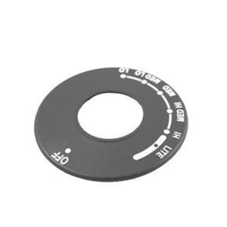 Whirlpool Whirlpool Cooktop Bezel Knob, Black WP4457192